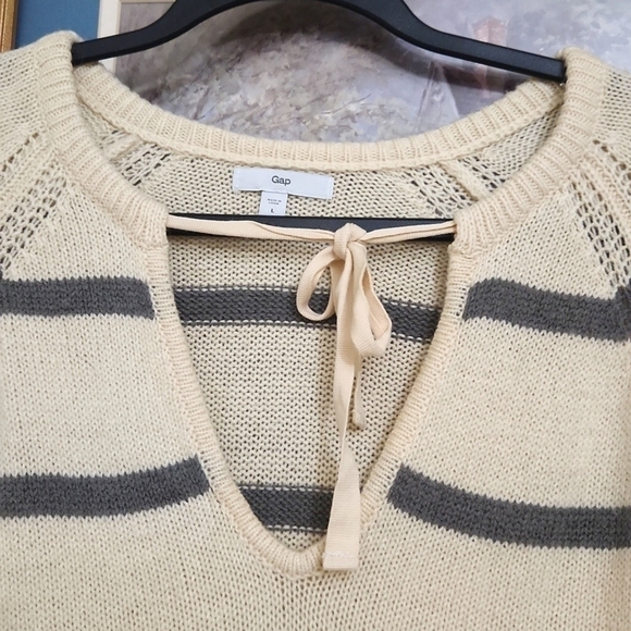 Pullover Wool Blend Sweater Tunic Size Large Fall Cozy Lagenlook Coastal - Picture 4 of 7